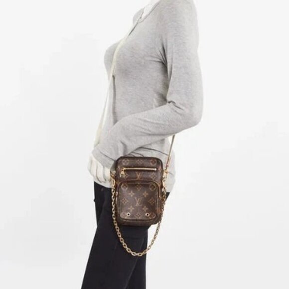 Louis Vuitton Monogram Canvas Utility Sling Crossbody Bag - Picture 8 of 11